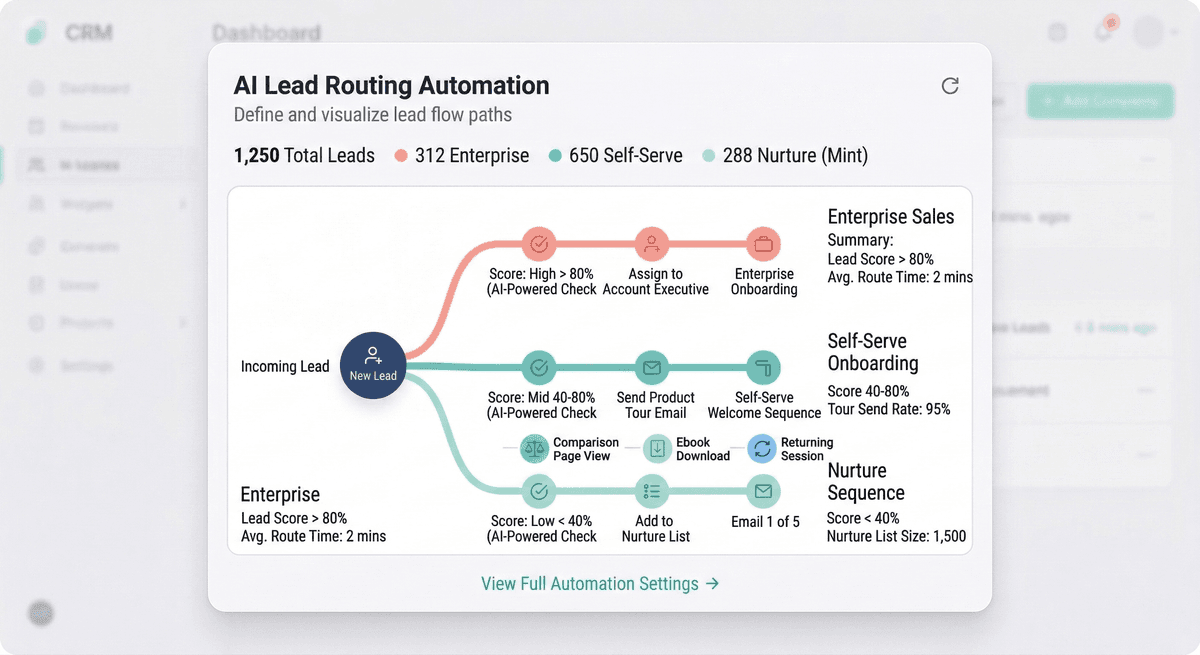 Integration marketplace showing connections to popular business tools and applications
